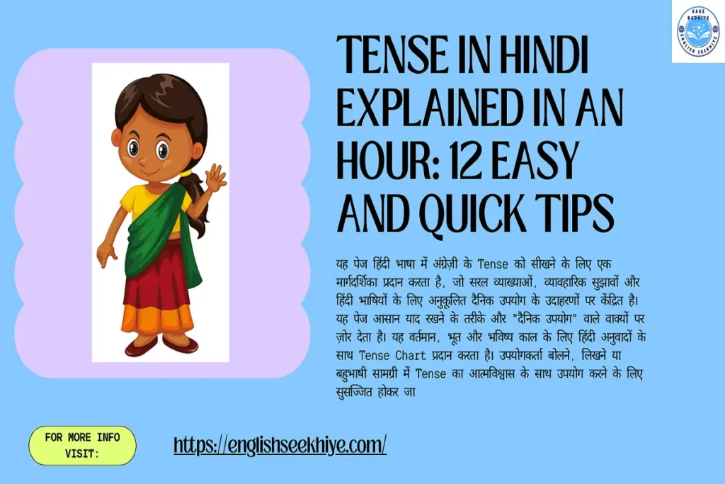 Tense in Hindi