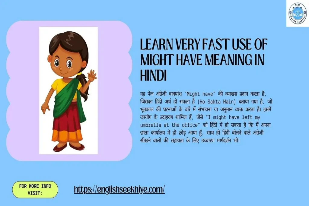 Might have meaning in Hindi